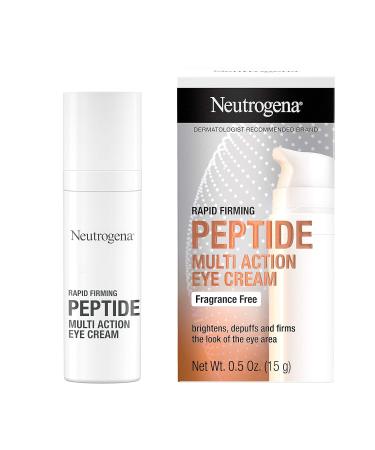 Neutrogena Rapid Firming Peptide Eye Cream - Pack of 4 | Hydrating, Fragrance-Free, & Brightening Formula to Reduce Fine Lines & Puffiness - Buy Online on SooperMarket.com