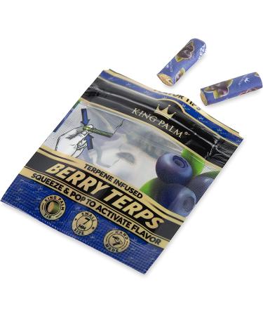 King Palm Flavors Filter Tips 3pk - Mixed Bundle | Flavored Pre Rolled Corn Husk Tips | Organic Rolling Paper Filters | Terpene Infused | 1 Pack - Buy Online on SooperMarket.com