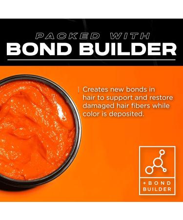 XMONDO Color Super Orange Hair Healing Semi Permanent Color - 8 Fl Oz Vegan Formula with Hyaluronic Acid, Vegetable Proteins, and Bond Building Technology - Buy Online on SooperMarket.com