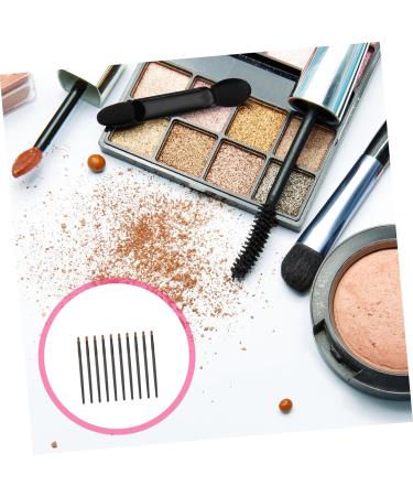 Healeved 30 Pcs Nose Shadow Brush Makeup Concealer Brush Eye Makeup Applicator Artificial Fiber Black - Buy Online on SooperMarket.com