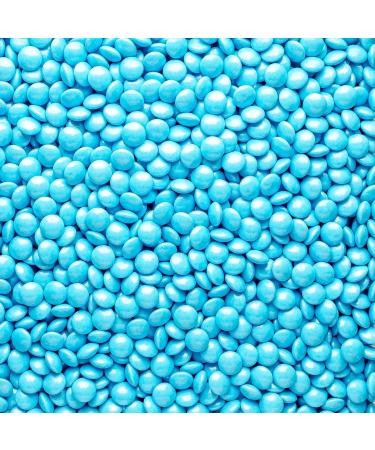 simply topps Coloured Milk Chocolate Beans - 30g or 100g - Cake Cupcake & Cookie Decoration Sprinkles (Baby Blue 30g) Baby Blue 30 g (Pack of 1) - Buy Online on SooperMarket.com