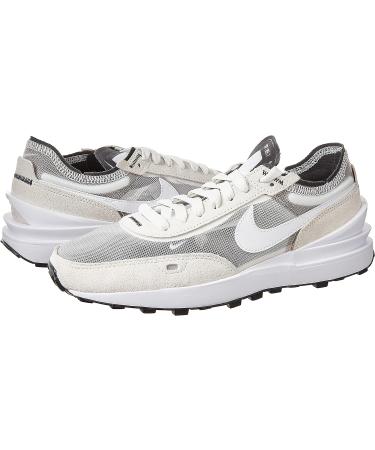 Nike Men's Waffle One Sneaker 11 - Summit White/Black/Orange - Premium Athletic Shoes - Buy Online on SooperMarket.com