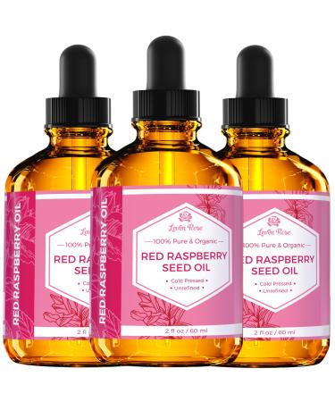Leven Rose Red Raspberry Seed Oil 2 oz - 100% Natural for Face, Hands, Scars & Breakouts - Buy Online on SooperMarket.com