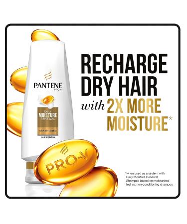 Pantene Pro-V Daily Moisture Renewal Shampoo & Conditioner Set - 20.1 FL OZ & 17.7 FL OZ - Best Haircare for Hydration & Shine - Shop Internationally - Buy Online on SooperMarket.com