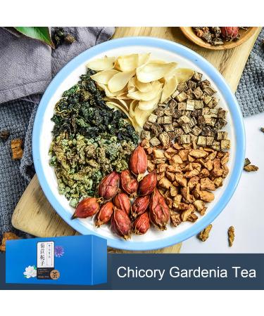 Chicory Gardenia Tea 180g Magnolia Root Tea Lily Mulberry Leaf Combination Health Preserving Tea for Home Office Hotel - Buy Online on SooperMarket.com