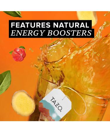Buy Tazo Energize Green Tea - 20 Tea Bags (1.69 oz) for Energy Boost - Buy Online on SooperMarket.com