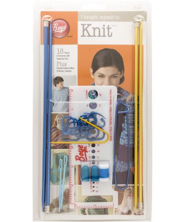 Boye 3616400000 I Taught Myself To Knit Kit