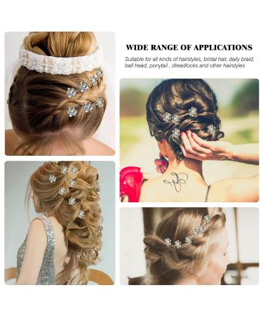 TUUXI 84pcs Rhmeta Title: inestone Crystal Twisters Set - Spiral Hair Pins for Wedding and Prom - Buy Online on SooperMarket.com