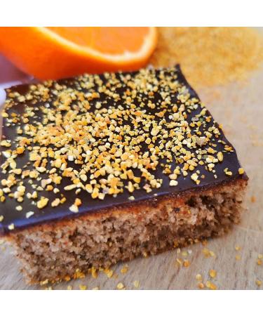 Pure Dried Orange Peel Powder - Coarse Fruit Zest for Cooking & Baking | Perfect for Turkish Tea, Cheesecakes & Smoothies - Buy Online on SooperMarket.com