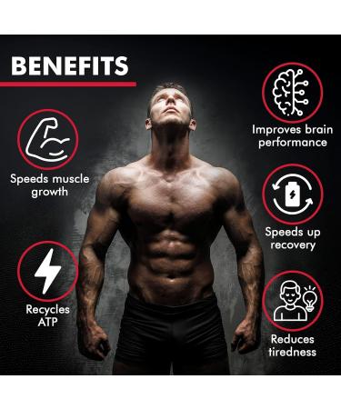 KP Creatine Monohydrate Gummies Strawberry for Men & Women 100% Creatine Strawberry Gummies 5g per Serving + Vegan Sugar Free + Strength Energy Muscle & Booty Gain - 120 Count - Buy Online on SooperMarket.com