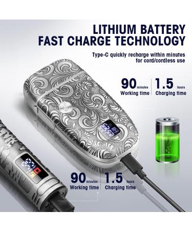 Suttik Electric Razor for Men - Waterproof Foil Shaver Set Beard Trimmer & Replacement Blade - Perfect Gift for Facial Grooming & Bald Heads - Buy Online on SooperMarket.com