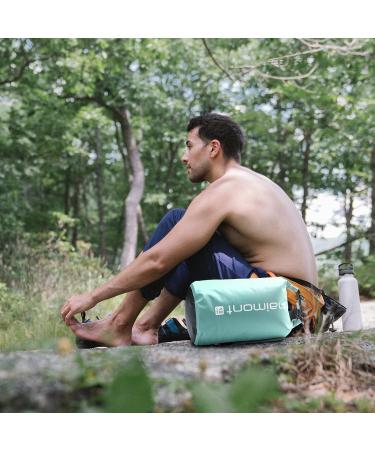 Haimont 10L Waterproof Dry Bag Backpack for Kayaking, Rafting, Boating & Fishing - Aqua Green with IPX8 Waterproof Phone Case - Buy Online on SooperMarket.com