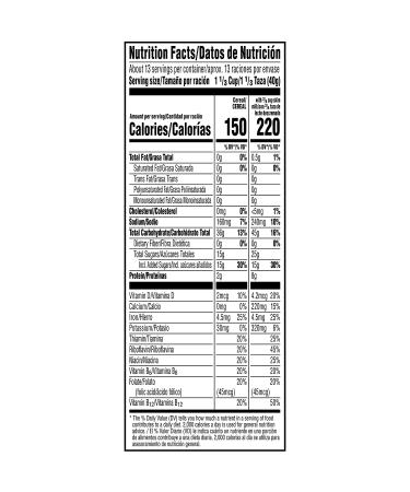 Kellogg's Corn Pops Cereal - Family Size 19.1oz Box | 8 Vitamins and Minerals | Kids & Family Snack - Buy Online on SooperMarket.com