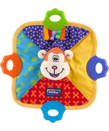 Nuby Teething Blankie - Assorted Colors 1 Count - Buy Online on SooperMarket.com