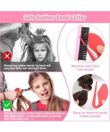 Buy 3028-Part Elastic Hair Strap Set - 3000 Mini Colorful Hair Ties with Organizer Box for Girls | Soft Rubber Hair Accessories - Buy Online on SooperMarket.com