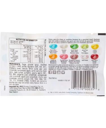 Jelly Belly 10 Flavours 28 g - Buy Online on SooperMarket.com