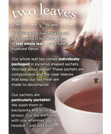 Buy Two Leaves and a Bud Organic Chamomile Herbal Tea Bags - 15 Count Box - Buy Online on SooperMarket.com