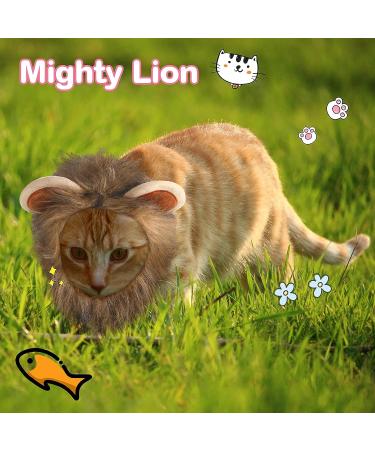 3 Piece Cat Costume Set with Adjustable Pet Headwear for Kitten and Dog Cosplay - Perfect for Halloween and Birthday Parties (Basic Style) - Buy Online on SooperMarket.com