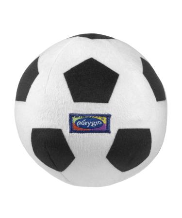 Playgro My first football - baby toy - motor skills - baby sensory skills - baby rattle - baby motor skills - children's toy - white