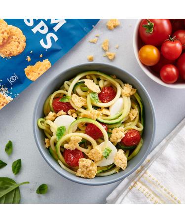 Original Cheese ParmCrisps 9.5oz (Pack of 2) - 100% REAL Parmesan Cheese | Healthy Keto Snacks | Low Carb, High Protein, Gluten Free, Oven Baked, Keto-Friendly - Buy Online on SooperMarket.com