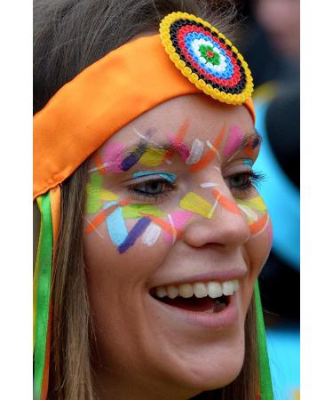 Mosaiz Face Painting Kit for Kids - 12 Colors Water Based Paint Sticks for St Patricks Day, Halloween & Cosplay - Washable & Twistable Body Paint Set for Adults - Buy Online on SooperMarket.com