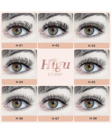 Lash Clusters DIY Eyelash Extensions 72 Pcs D Curl 8-16mm | Thin Stem Individual Cluster Lashes for Self-application | Reusable Wisps (H-02 D Curl 8-16mm) - Buy Online on SooperMarket.com