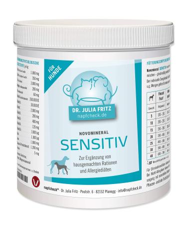 napfcheck Novomineral Sensitiv - Minerals and vitamins for sensitive dogs - 500 g 500 g (1 pack)