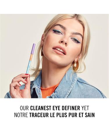 Rimmel London - Kind & Free Eye Definer 100% Vegan Ultra-Creamy Buttery Texture Intense Pigmentation Lasts Up to 12 hours Pitch - 001 - Buy Online on SooperMarket.com
