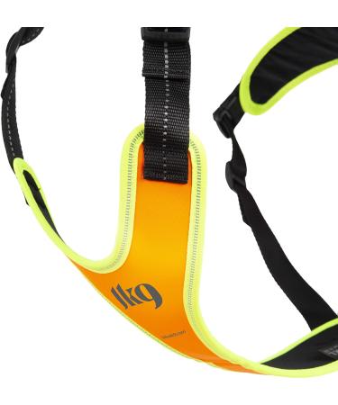 Julius-K9 Mantrailing & Outdoor Dog Harness - XS UV Orange with Neon Edge | International Shipping Available - Buy Online on SooperMarket.com