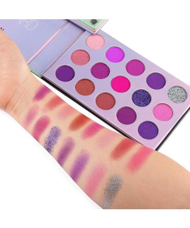 CCbeauty 60-Color Eyeshadow Palette | High Pigmented Glitter Matte Shimmer | Long Lasting & Waterproof | Valentine's Day Gift - Buy Online on SooperMarket.com