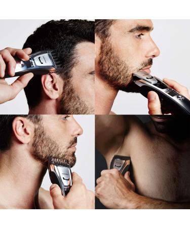 Buy Panasonic Men's All-in-One Rechargeable Facial Beard Trimmer & Total Body Groomer - International Shipping Available - Buy Online on SooperMarket.com