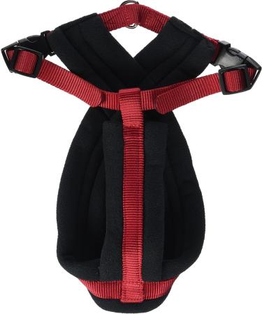 Trixie Premium Touring Harness Size M - Red Sporty Dog Harness for Medium Dogs (45-80 cm) with Fleece Padding - Adjustable Fit - Buy Online on SooperMarket.com