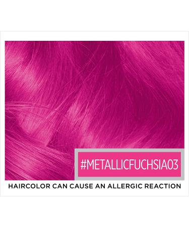 L'Oreal Paris Colorista Metallic Pink Hair Color Kit for Light Blonde or Bleached Hair - Buy Online on SooperMarket.com