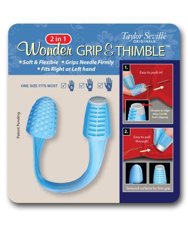 Taylor Seville Originals Wonder Grip and Thimble-Sewing Notions and Accessories-Sewing Supplies