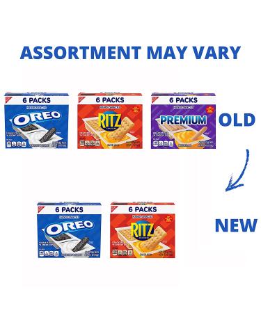 Handi-Snacks OREO, RITZ & Premium Variety Pack - 30 Snack Packs - Buy Online on SooperMarket.com