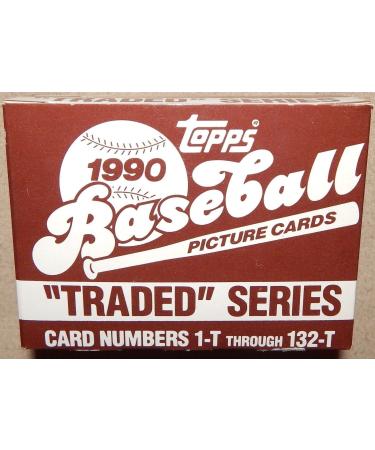 1990 Topps Traded Set Complete M (Mint)