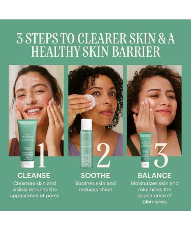 Marcelle Clari-T Purifying Cleansing Gel with 1% Salicylic Acid + PCA Facial Cleanser Clarifying & Exfoliating Vegan Cruelty-Free Hypoallergenic Fragrance-Free Non-Comedogenic 200 mL - Buy Online on SooperMarket.com
