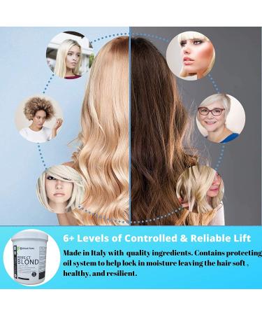 White Lightening Powder 30 Volume Bleach Kit with 9% Developer - 1.1lb Tub - Buy Online on SooperMarket.com