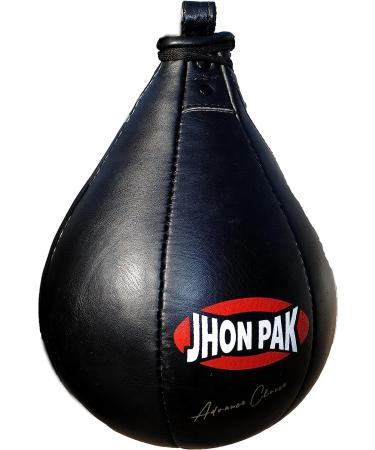 JP Advance Choice Speed Bag Kit | Genuine Cowhide Leather | Boxing MMA Muay Thai Training | Punching Dodge Striking Bag + Hanging Swivel Set + Gel Inner Gloves - Buy Online on SooperMarket.com