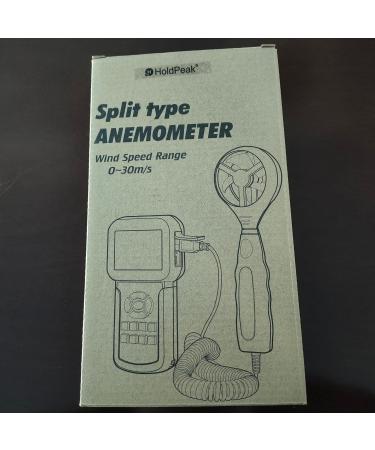 Holdpeak 826A Digital Wind Speed & Temperature Meter | Data Logger | International Shipping Available - Buy Online on SooperMarket.com