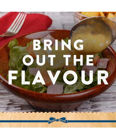 Hellmann's Real Honey & Mustard Salad Dressing & Dip vegetarian condiment free from artificial colours and flavours for salads dips and drizzling over vegetables or meat 6x 250 ml - Buy Online on SooperMarket.com
