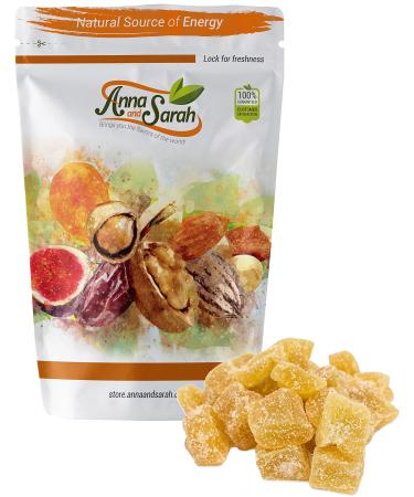 Anna and Sarah Unsulphured Crystallized Ginger Chunks in Resealable Bag, 2lbs 2 Pound (Pack of 1)