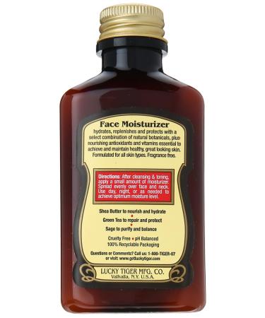 Buy Lucky Tiger Premium Facial Moisturizer 3.5 oz - Hydrating Skin Care for All Skin Types | International Shipping Available - Buy Online on SooperMarket.com