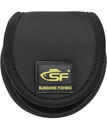 SF Fly Fishing Reel Case Pouch Cover - Black 1PCS for 3/4 5/6 7/8 wt Fly Reel 5/6wt - Buy Online on SooperMarket.com