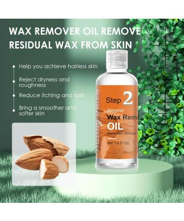 Demine Pre and Post Wax Care Kit - Professional Women's Waxing Kit with Cleanser, Remover Oil, and Aloe Vera Gel - Buy Online on SooperMarket.com