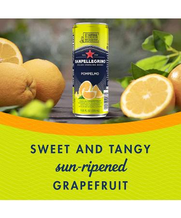 Sanpellegrino Pompelmo Sparkling Grapefruit Beverage - 24 Pack, 11.15 Fl Oz Cans - Buy Online on SooperMarket.com