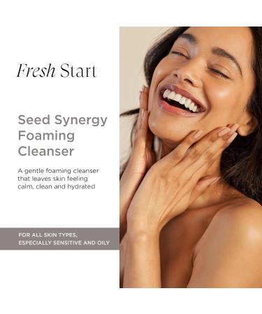 Intelligent Nutrients Seed Synergy Foaming Cleanser - Deep Cleaning & Hydrating Face Wash for All Skin Types | Vegan | 5 Oz - Buy Online on SooperMarket.com