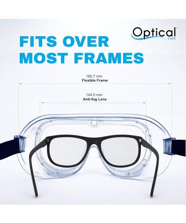FDA Registered Medical Safety Goggles - Anti-Fog, Splash Proof Eye Protection for Labs and Nurses - Buy Online on SooperMarket.com