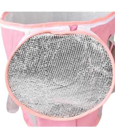 Verdant Touch Foot Soaking Bath Bag Collapsible Foot Soaking Bath Bag 5 Layer Insulated Waterproof Portable Travel Foot Bath Bag with Lid for Travel Camping Pink - Buy Online on SooperMarket.com