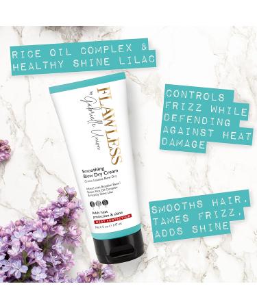 Flawless by Gabrielle Union Smoothing Blow Dry Hair Cream 6 OZ Best International Shipping & Affordable Price - Buy Online on SooperMarket.com